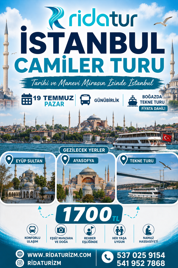 İstanbul Camiler & Boğaz Turu